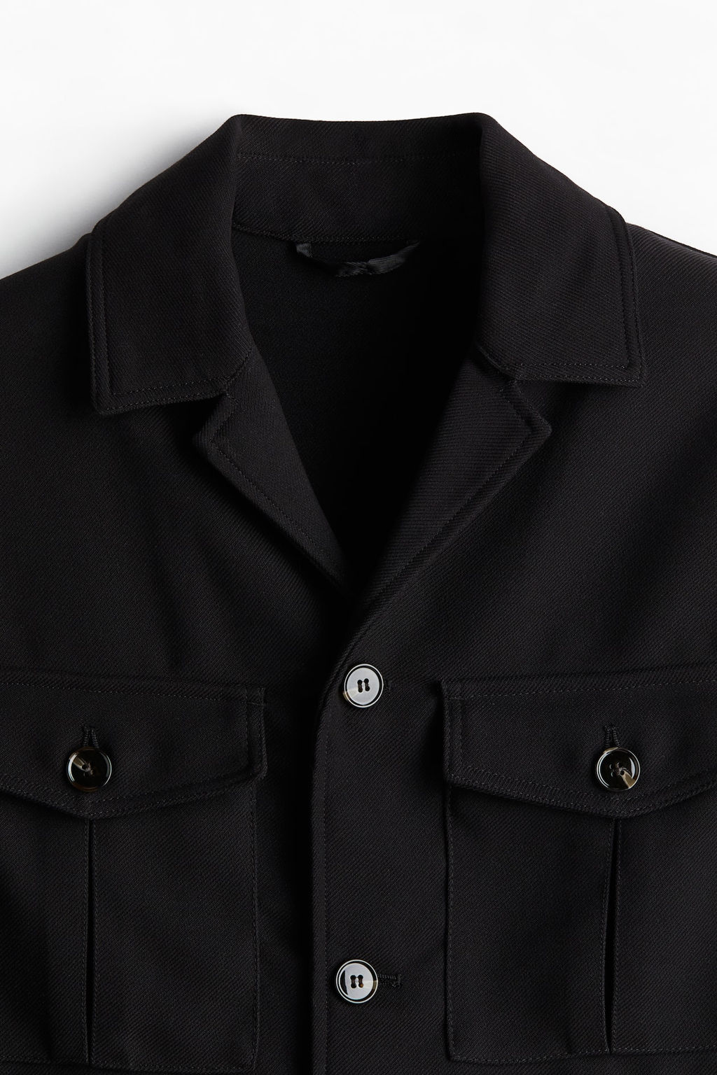 Chaqueta camisera de sarga Regular Fit - H&m фото 8