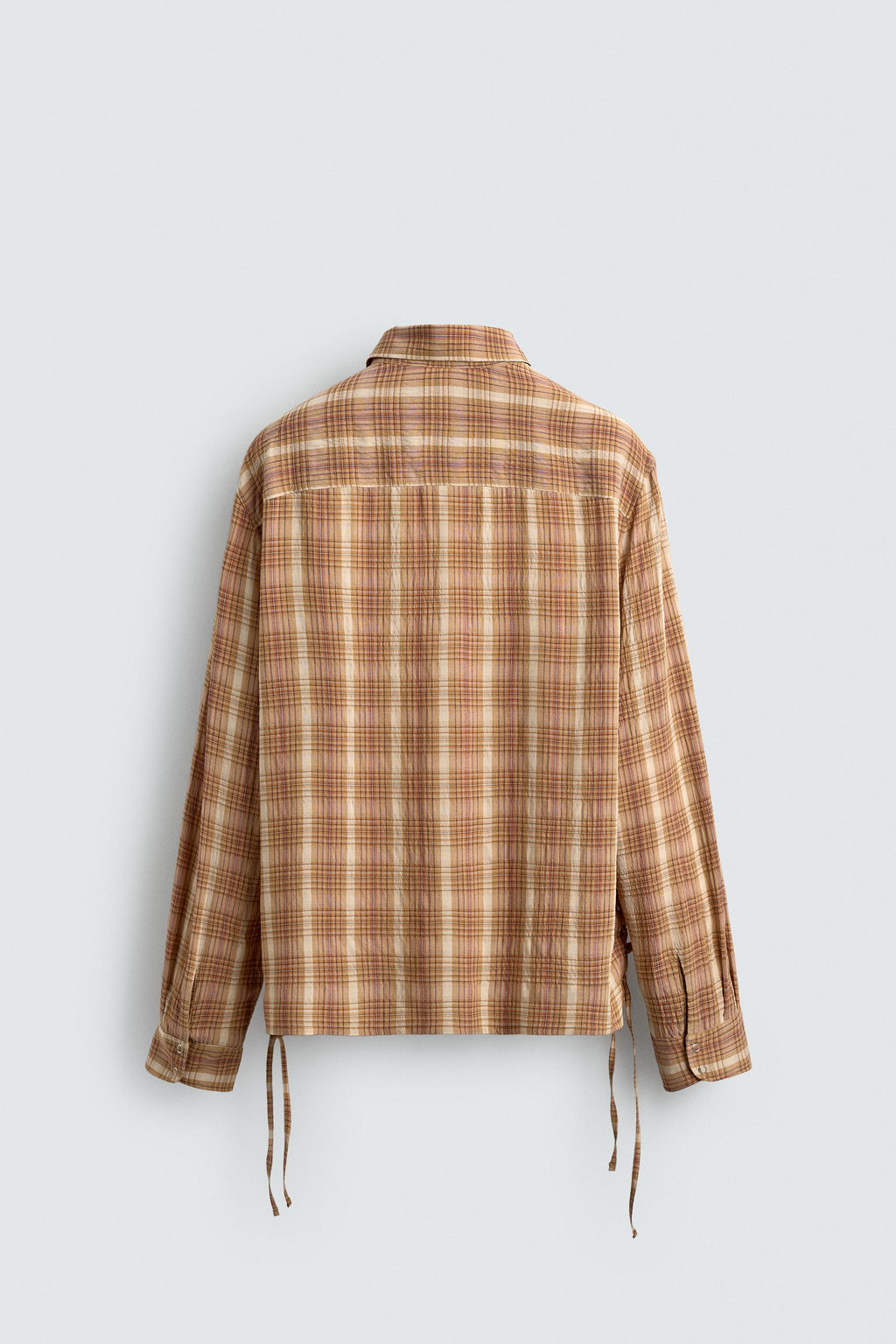 Блузка Camisa Fluida оранжевая