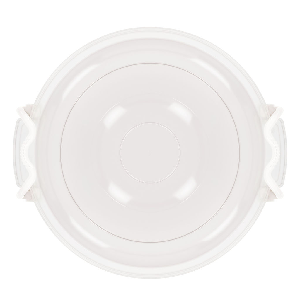 Контейнер круглый с ручками и крышк. 5л арт.А (М097) (для шашл.)