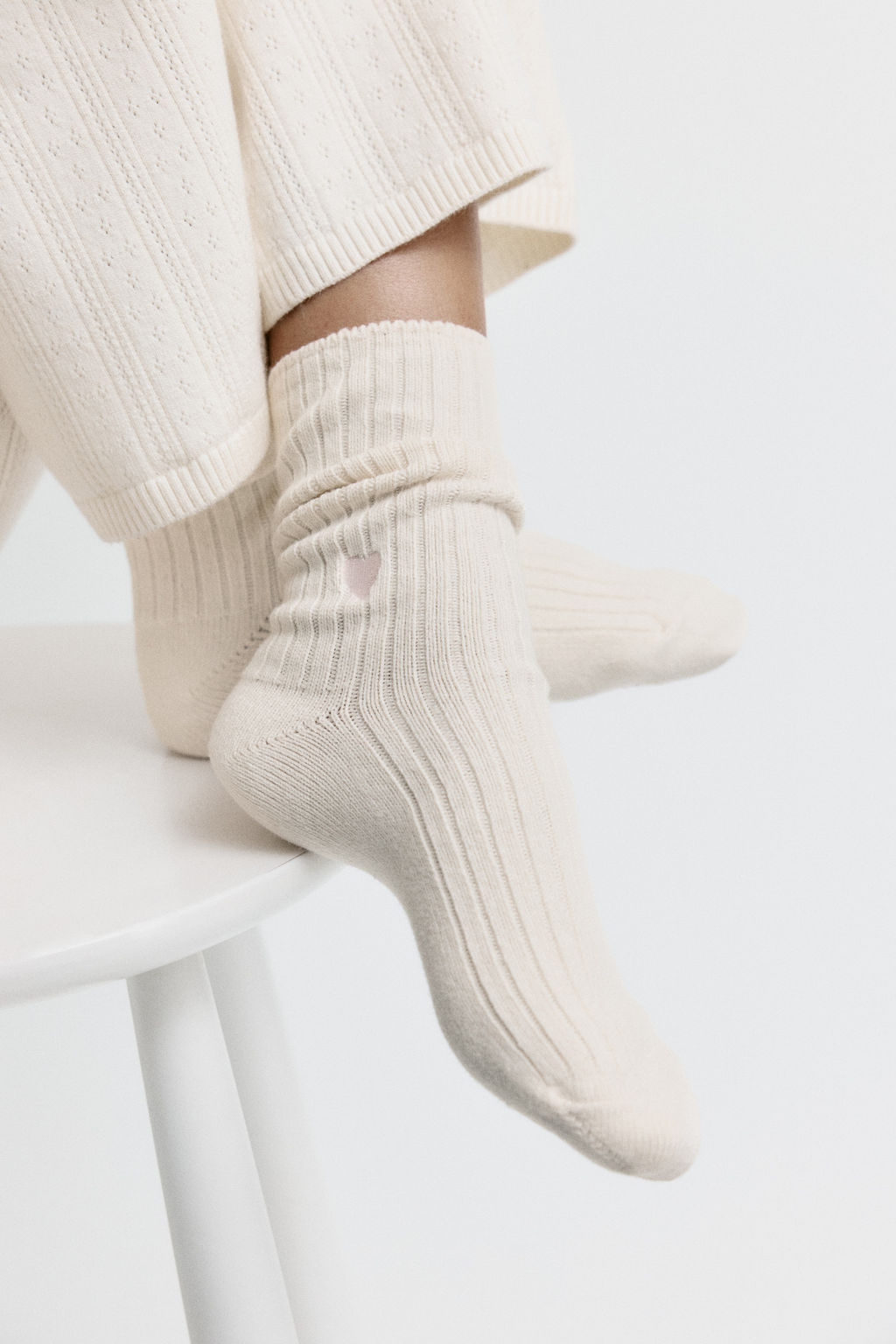 Calcetines en punto de canal? - H&m фото 5