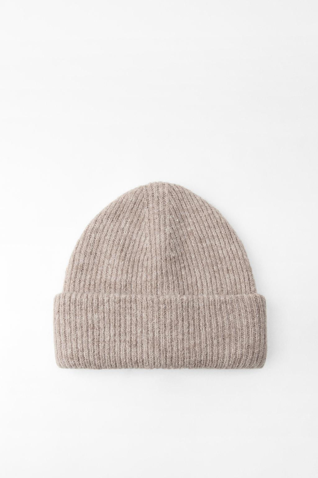 TURN-UP KNIT BEANIE - Zara фото 12