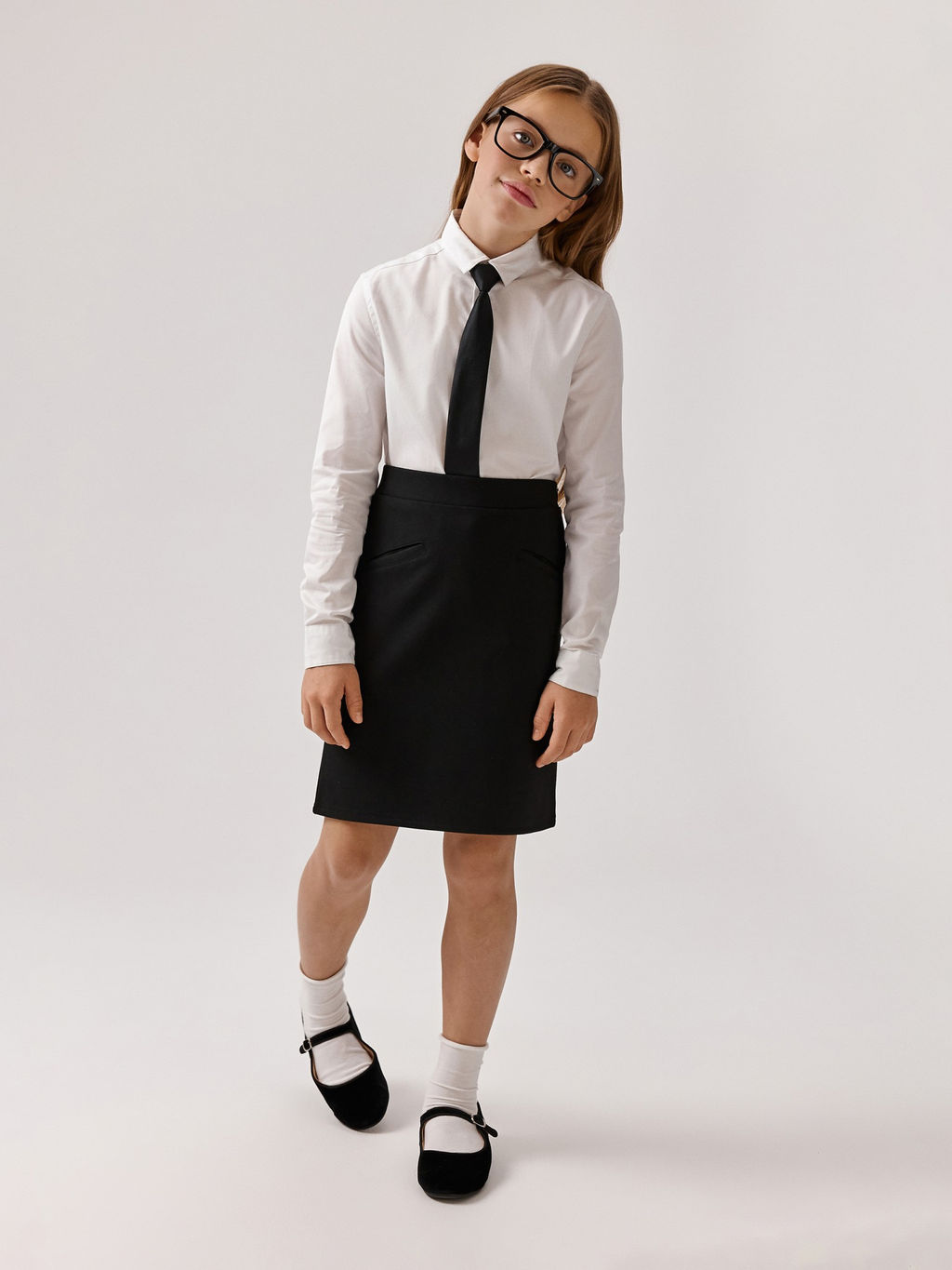 ACOOLA / Юбка детская для девочек Arina черный  фото 5