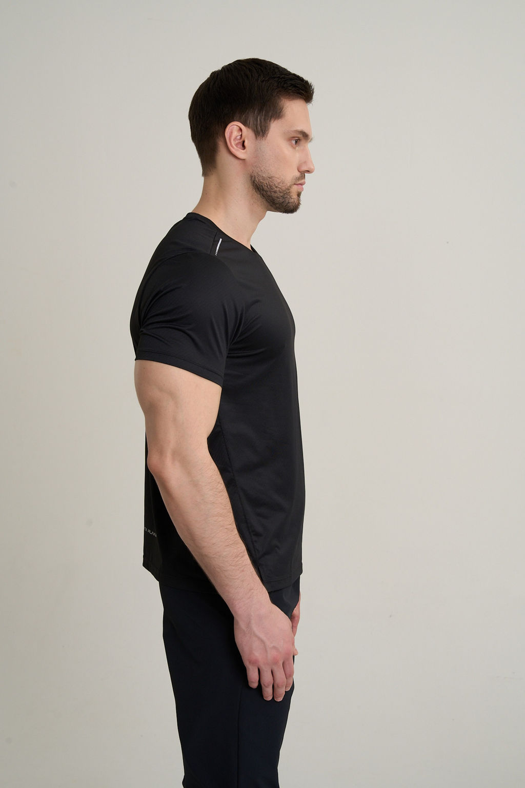 Футболка Черный ANTA RUNNING SS Tee фото 3