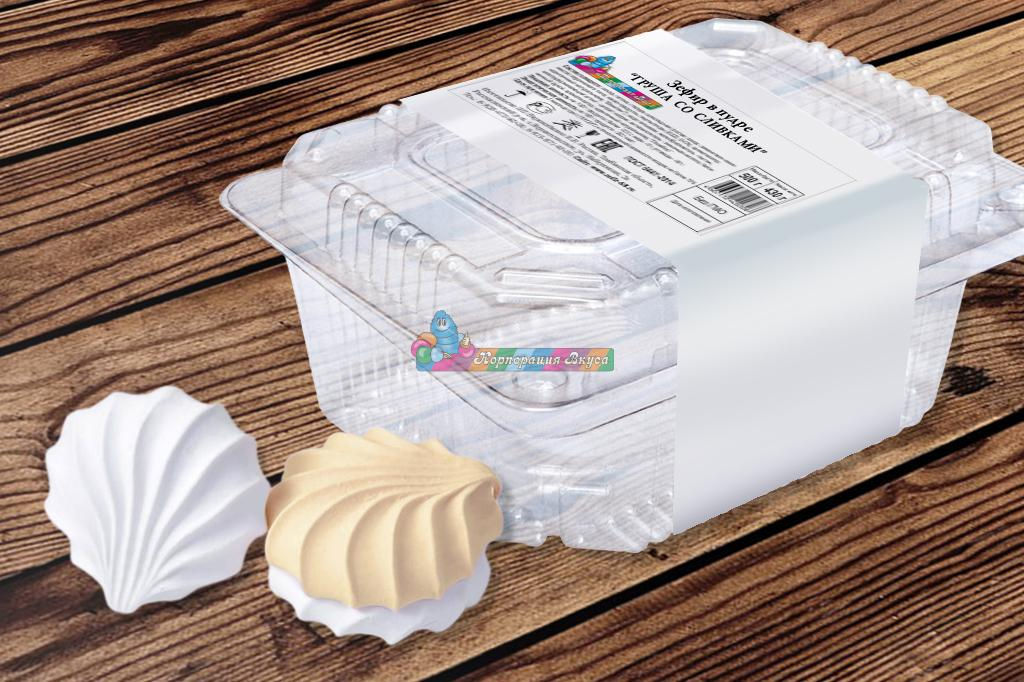 Зефир в пудре Груша со сливками (КОНТЕЙНЕР)