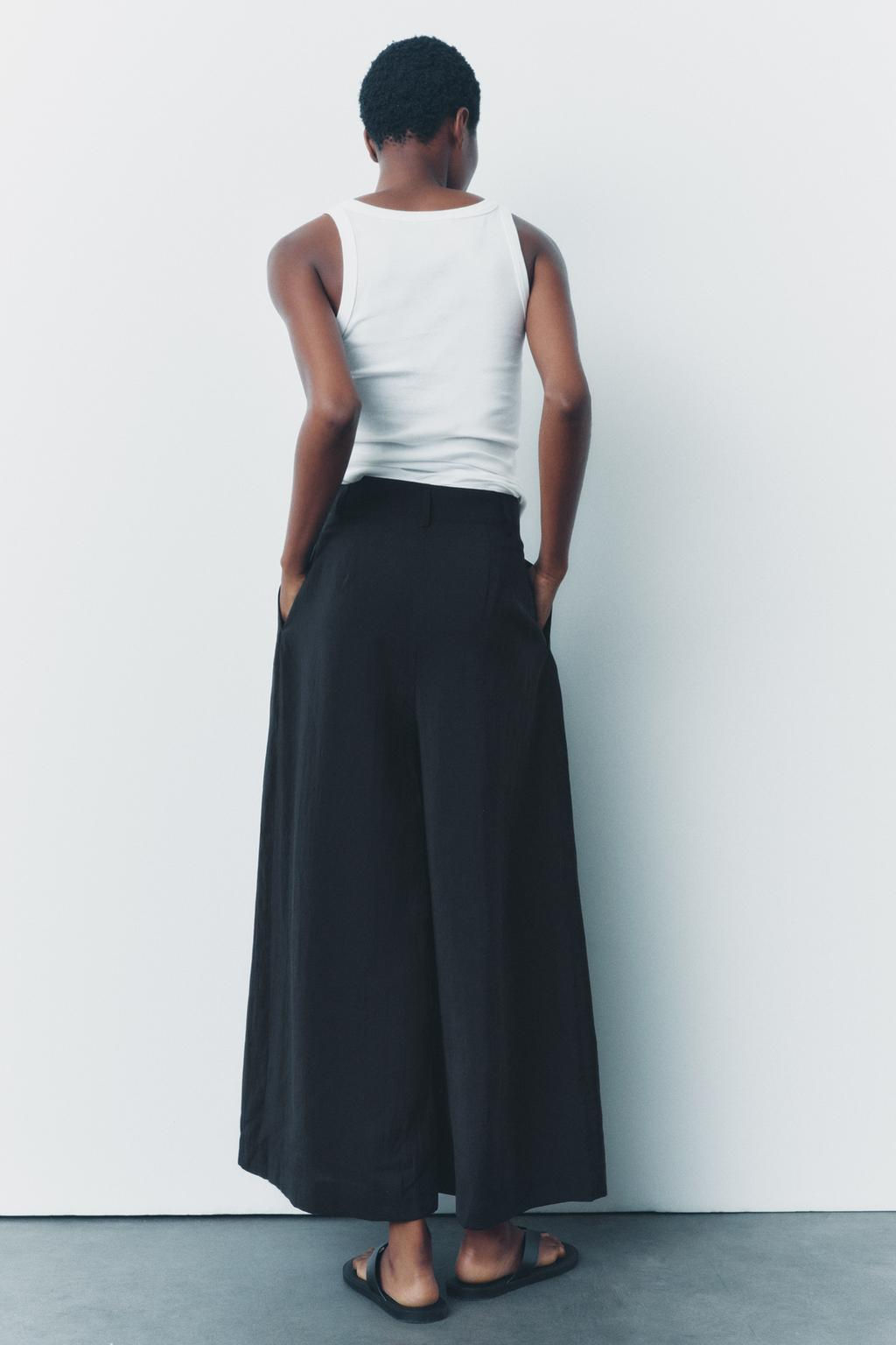 ZW COLLECTION DARTED TROUSERS - Zara фото 22