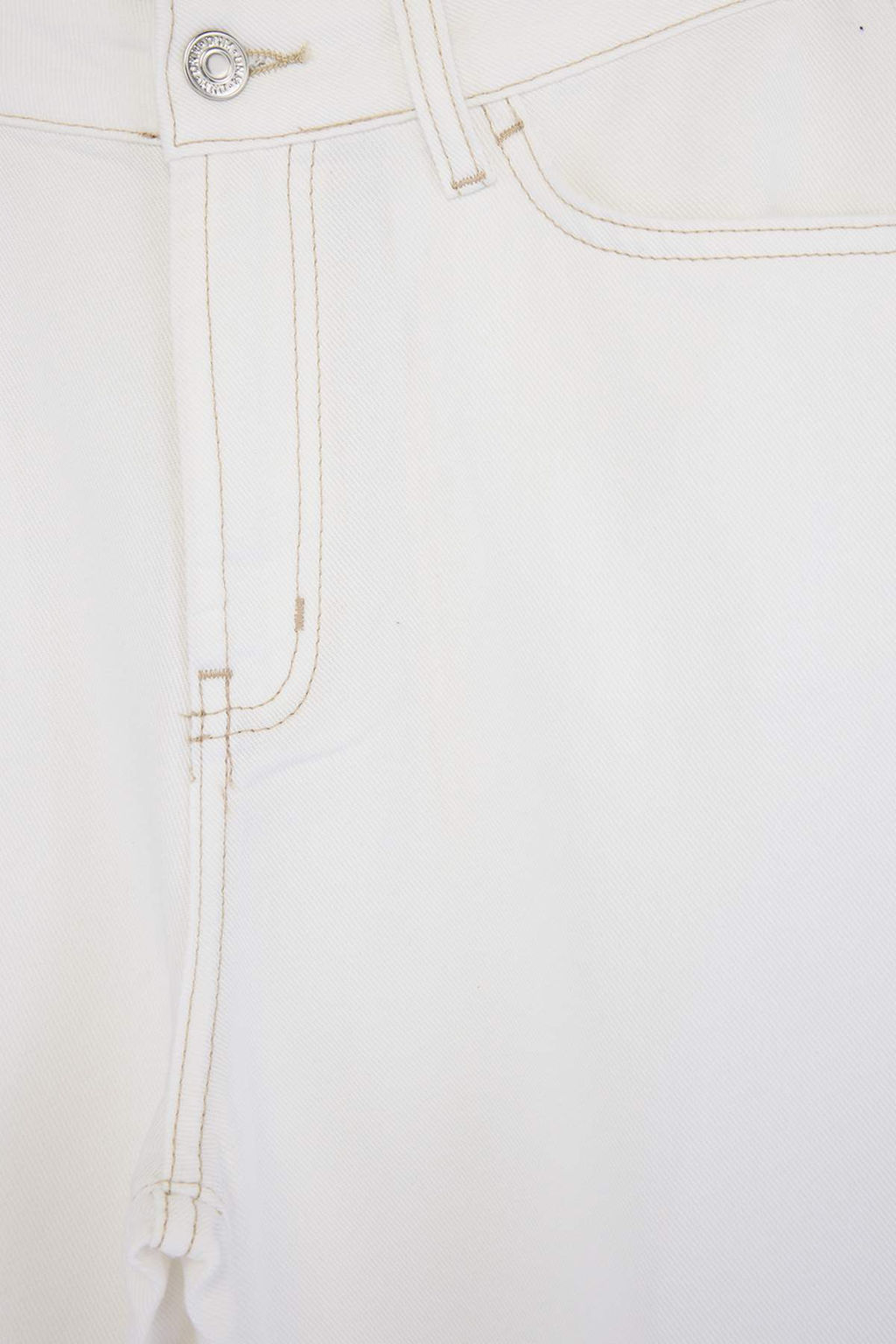 Trendyol Studio Ekru Tencel Kar?s?ml? Yuksek Bel Wide Leg Jeans TWOSS26JE00244 - Trendyolmilla фото 2