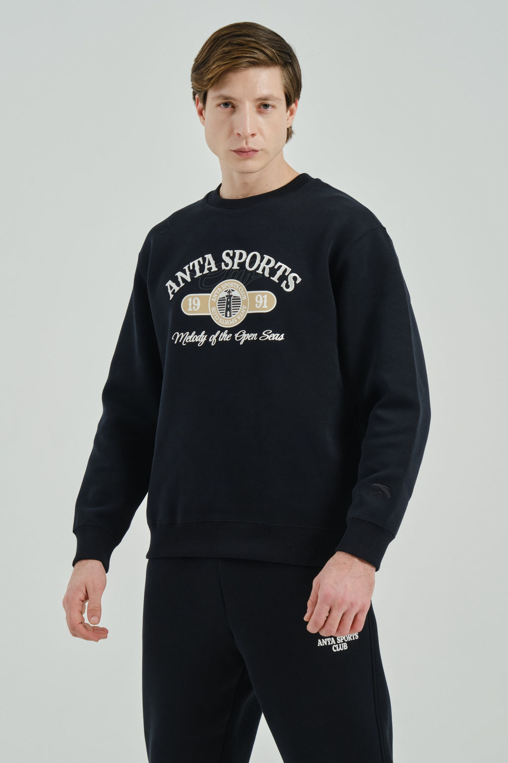 Свитшот Черный - Anta фото 3