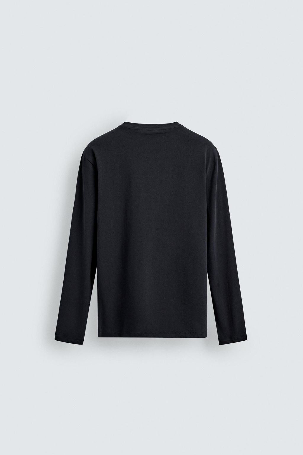 CAMISETA SLIM FIT B?SICA / Marino - Zara фото 7