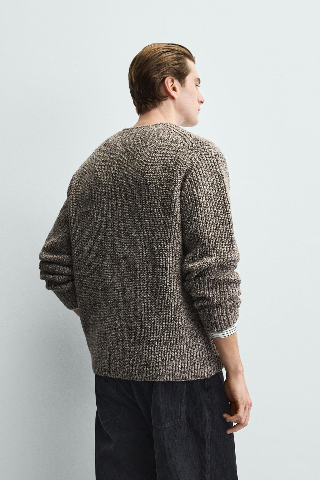 RIBBED TEXTURED CARDIGAN - Zara фото 10