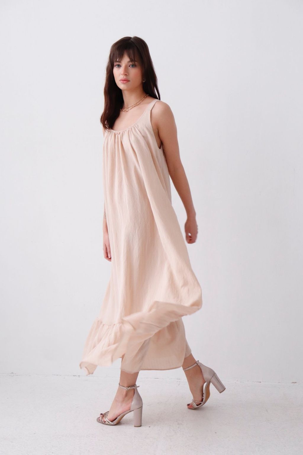 Платье Мальдивы для пляжа и фотосъёмки в цвете экрю - Martichelli фото 15