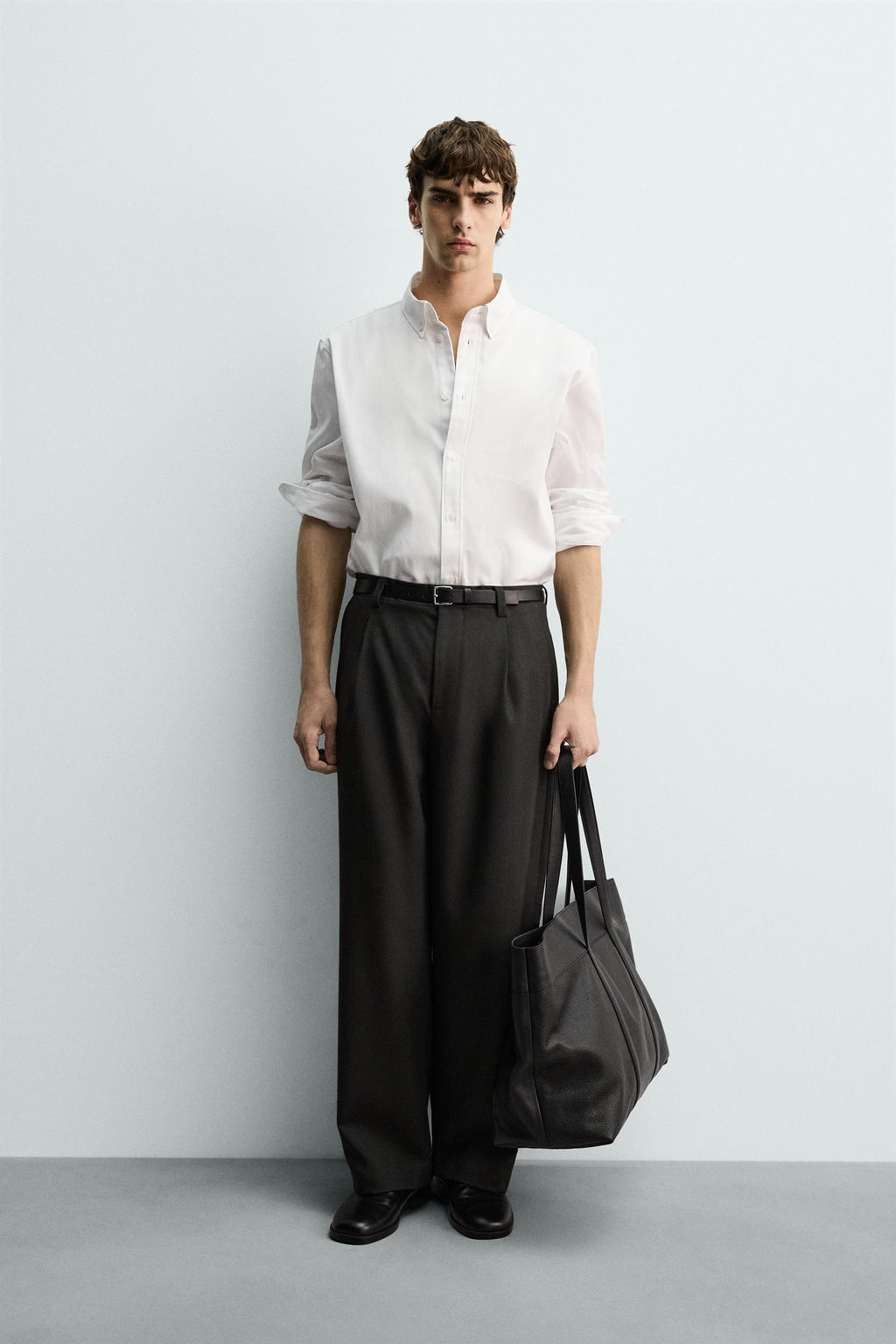 REGULAR FIT TEXTURED SHIRT - Zara фото 9