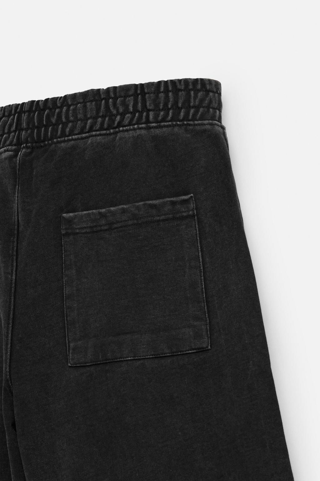 BAGGY FIT JOGGER BERMUDA SHORTS - Zara фото 10