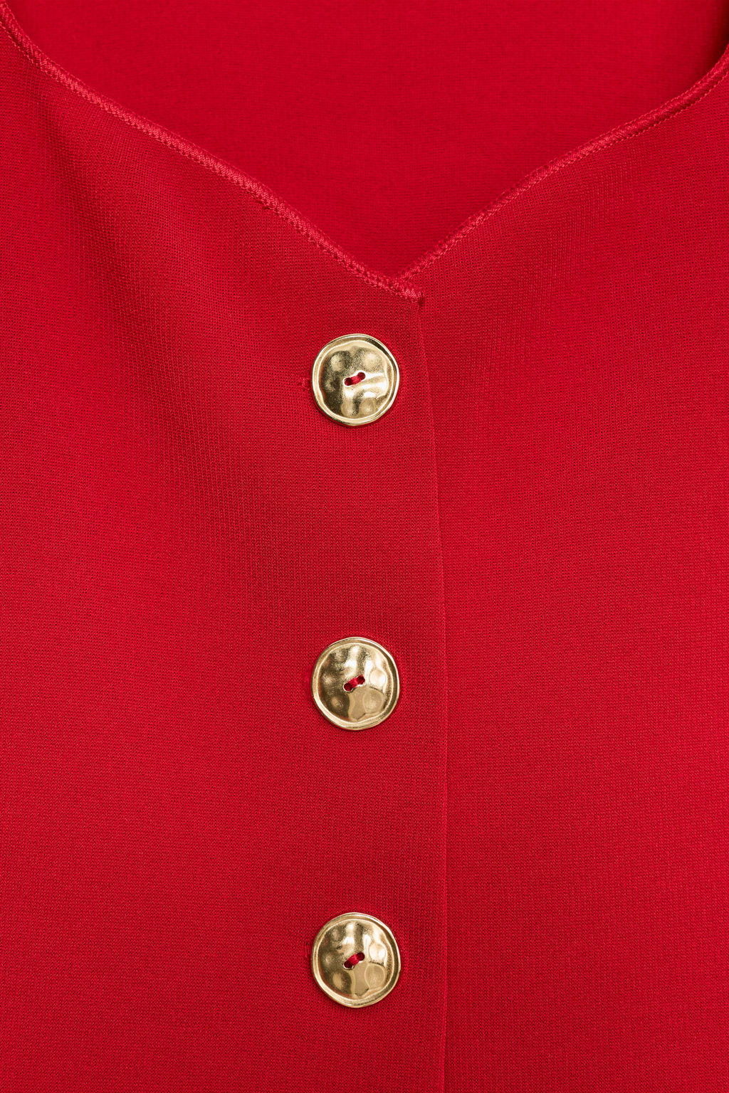 TOP PEPLUM BOTONES / Rojo - Zara фото 8