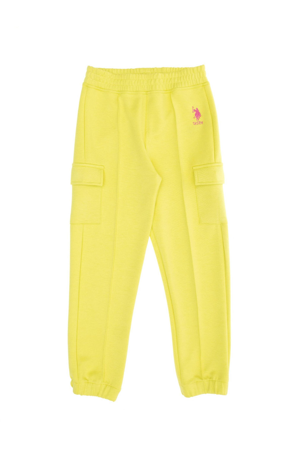 Девушка в неоново-желтых спортивных штанах - U.s. polo assn фото 6