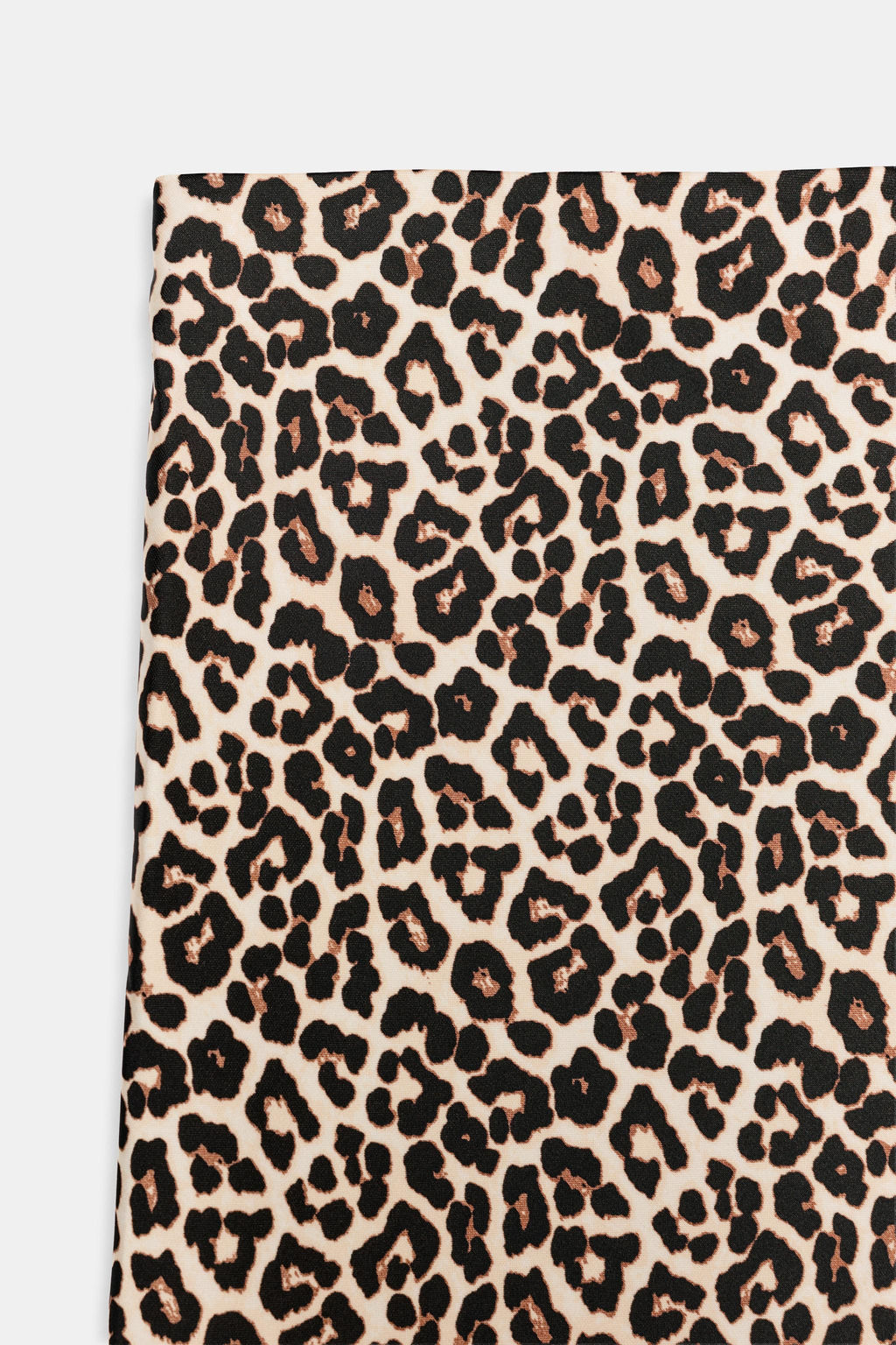 FALDA MIDI SATINADA / Leopardo / Tostado - Zara фото 7