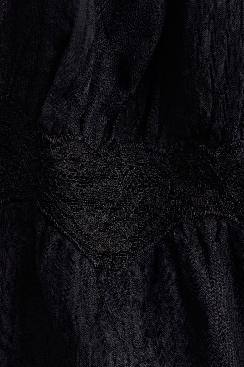 Mono corto de pijama con ribetes de encaje - H&m фото 3
