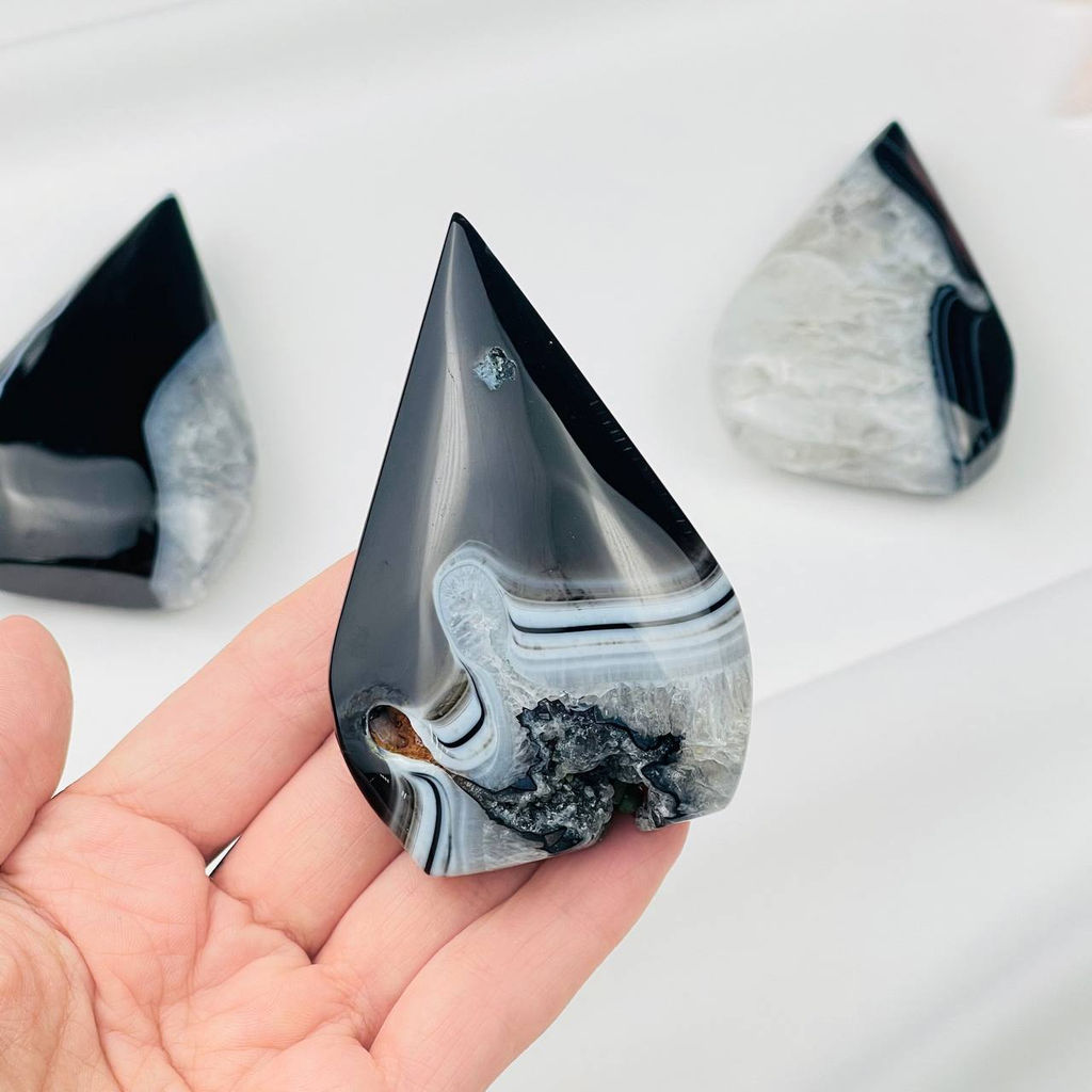 Свеча из Агата - Радуга самоцветов фото 2