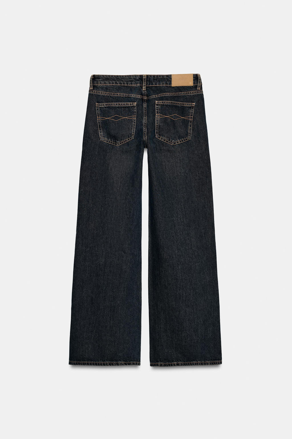 Z1975 WIDE-LEG LOW-RISE JEANS
