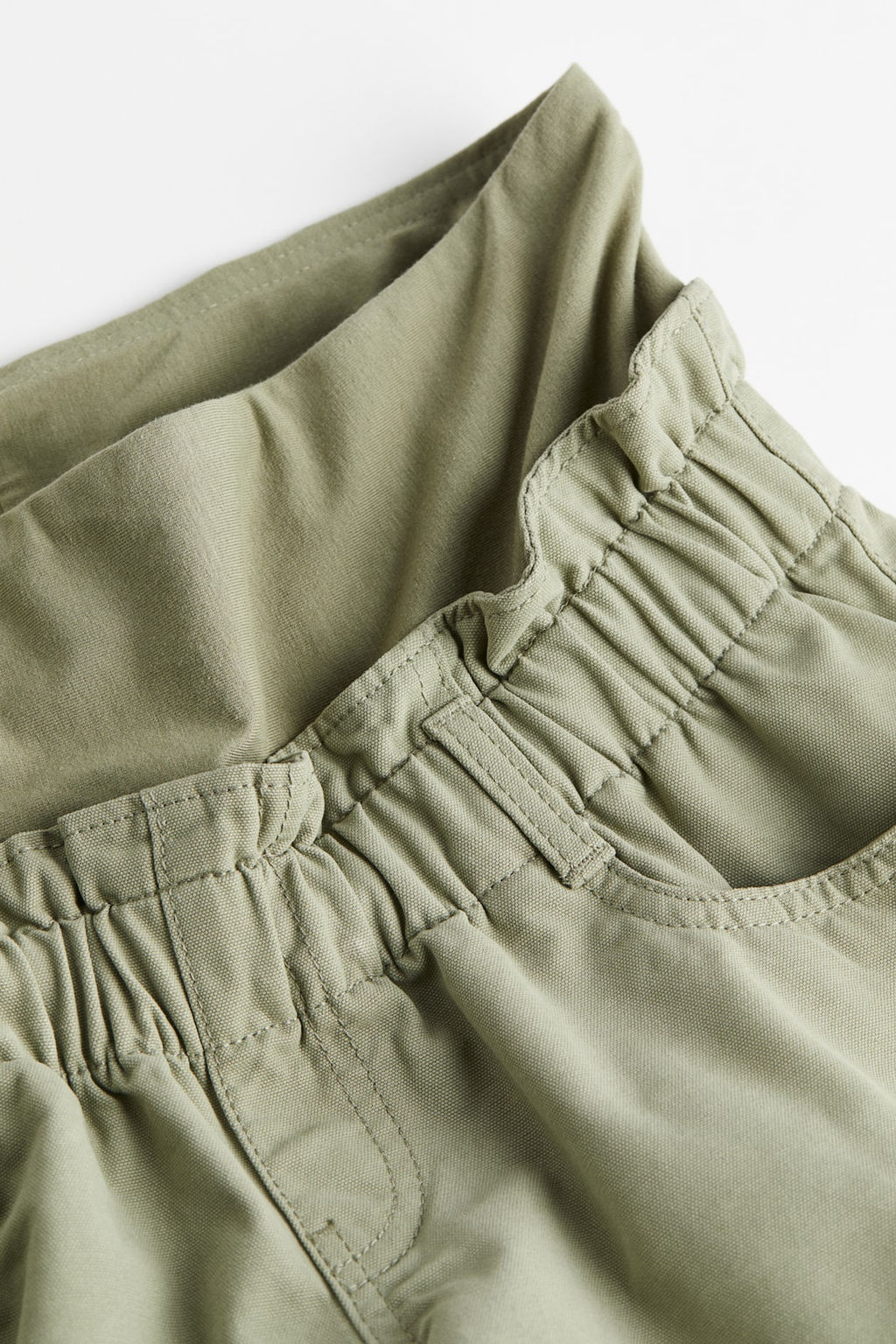 MAMA Pantalon corto paper bag - H&m фото 2