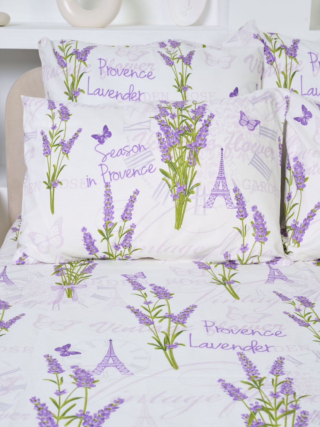 Комплект наволочек бязь - Лаванда 50х70
