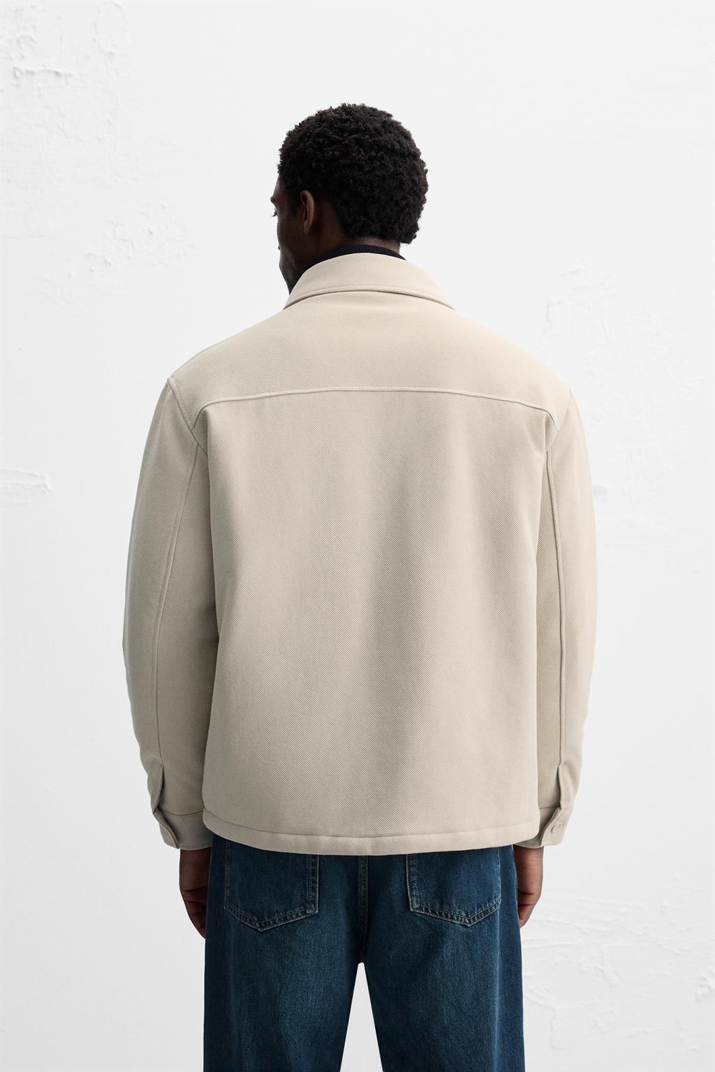 QUILTED OVERSHIRT - Zara фото 3