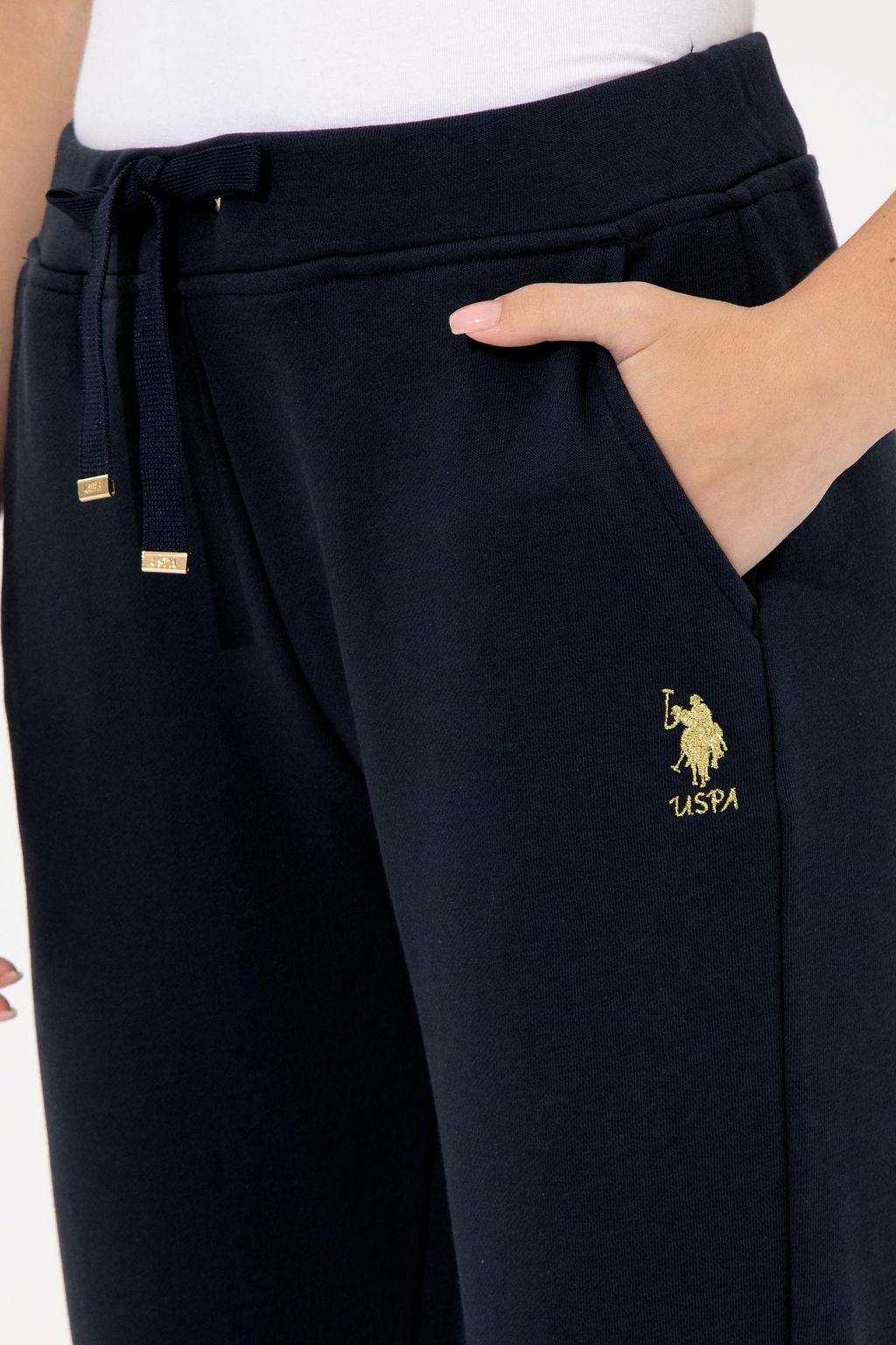 Женские темно-синие спортивные штаны Неожиданная скидка в корзине - U.s. polo assn фото 7