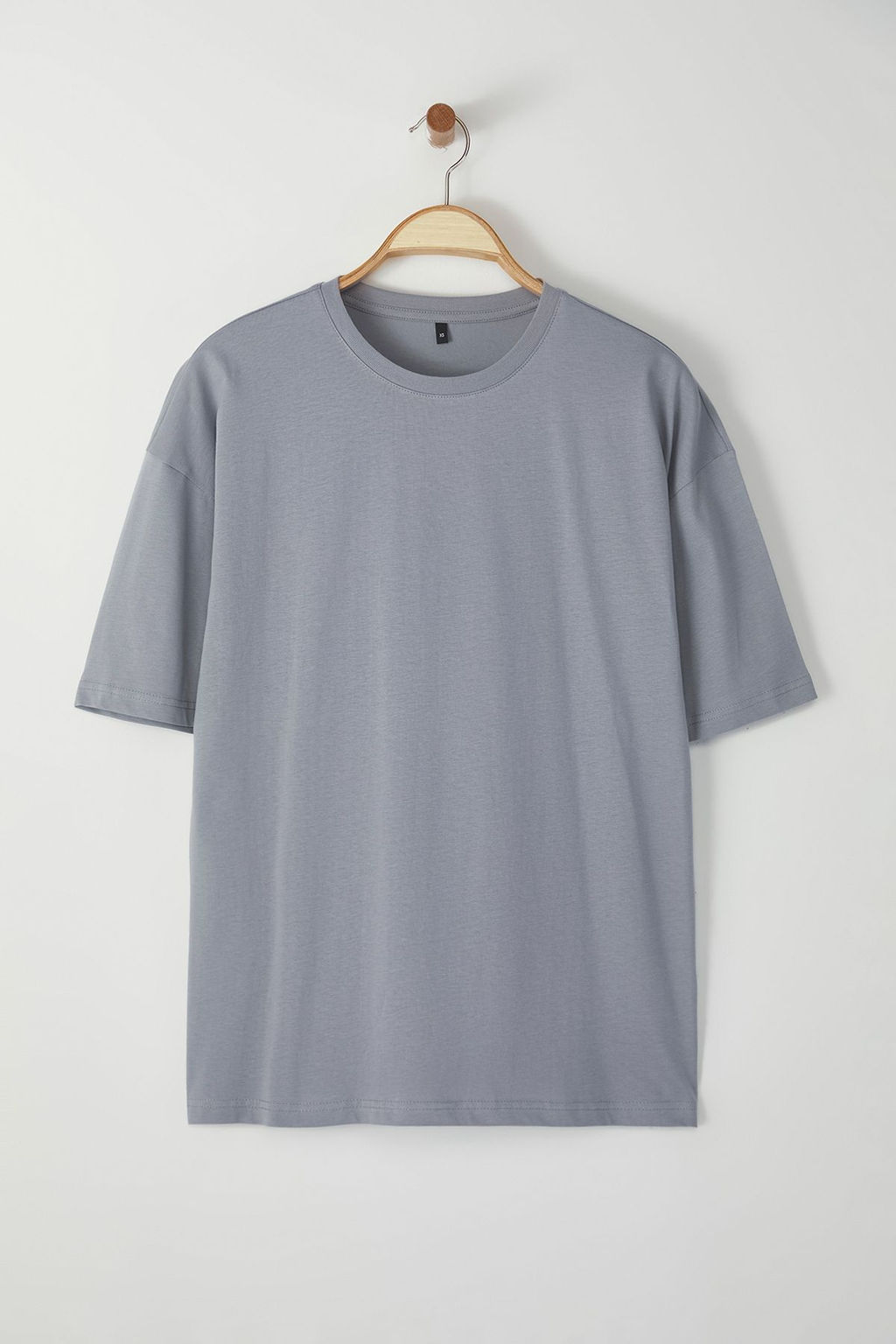 TRENDYOL MAN Gri Oversize/Genis Kesim Meyve S?rt Bask?l? %100 Pamuk T-Shirt TMNSS25TS00052 - Trendyolmilla фото 12