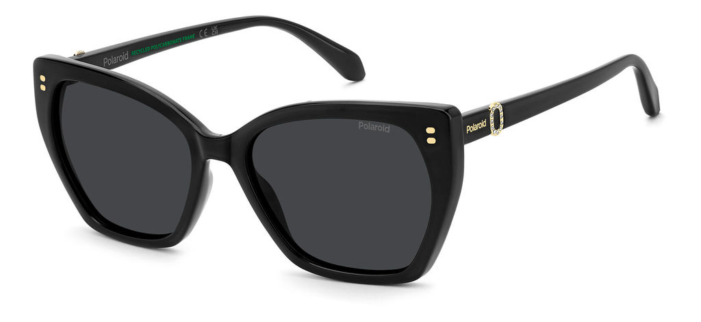 Солнцезащитные очки POLAROID PLD 4198/S/X Чёрный, женские