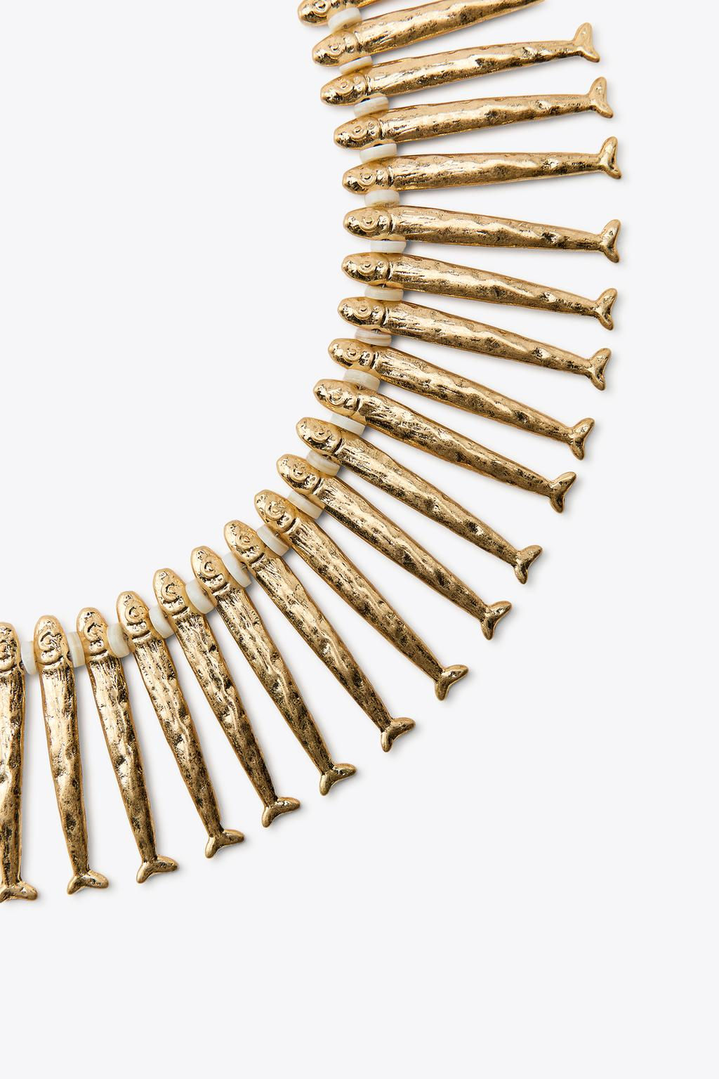 FISH BIB NECKLACE - Zara фото 4