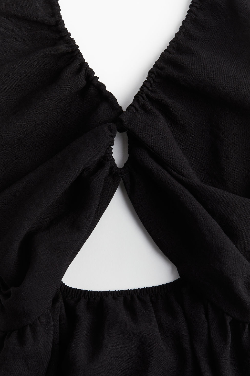 Vestido cut-out con vuelo - H&m фото 2