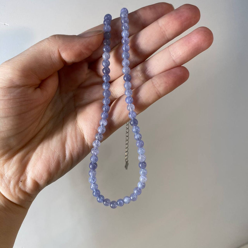 Бусы из Танзанита