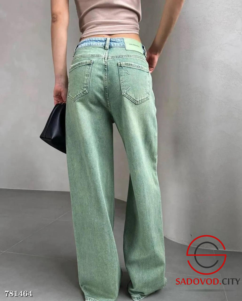 Женские базовые джинсы палаццо - Bruno фото 4