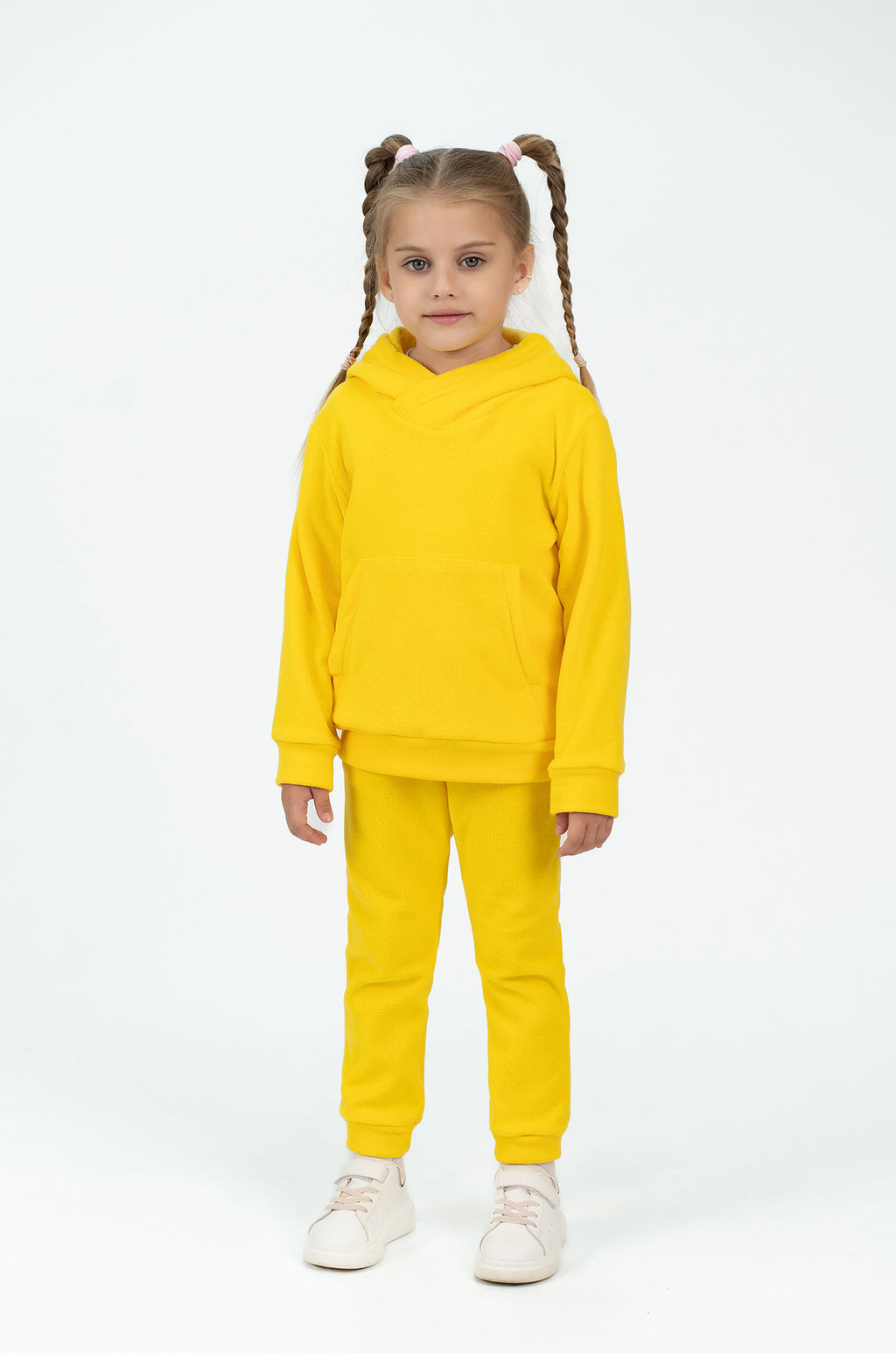 Костюм детский флисовый фуксия - Утенок фото 140