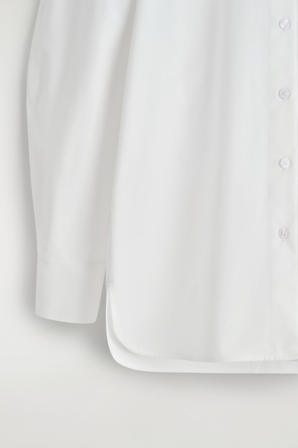 CAMISA REDONDEADA DE ALGOD?N PIMA - H&m фото 4