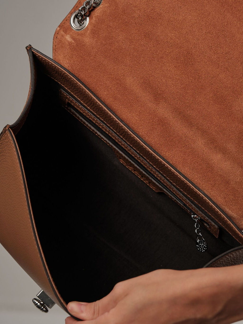 Сумка кожаная Azaro 30783 светлый орех