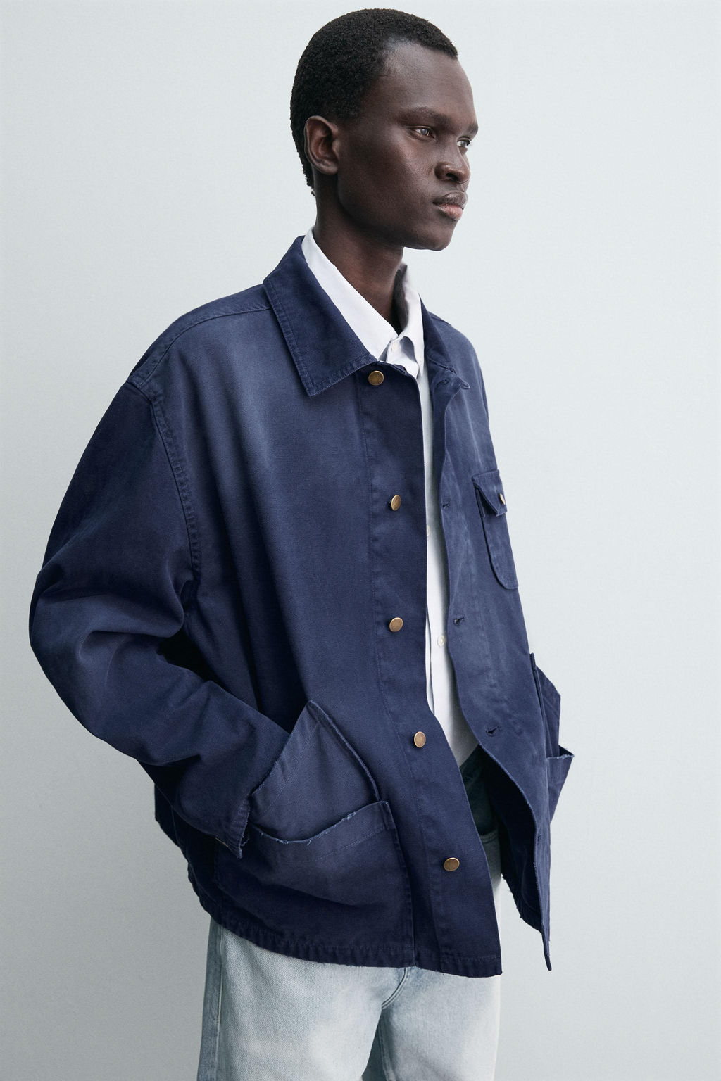 WASHED POCKET JACKET - Zara фото 6
