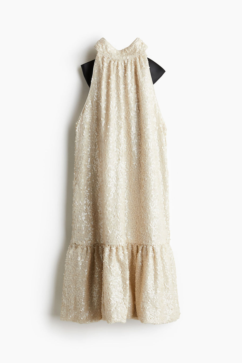 Vestido de lentejuelas con lazada detras - H&m фото 5