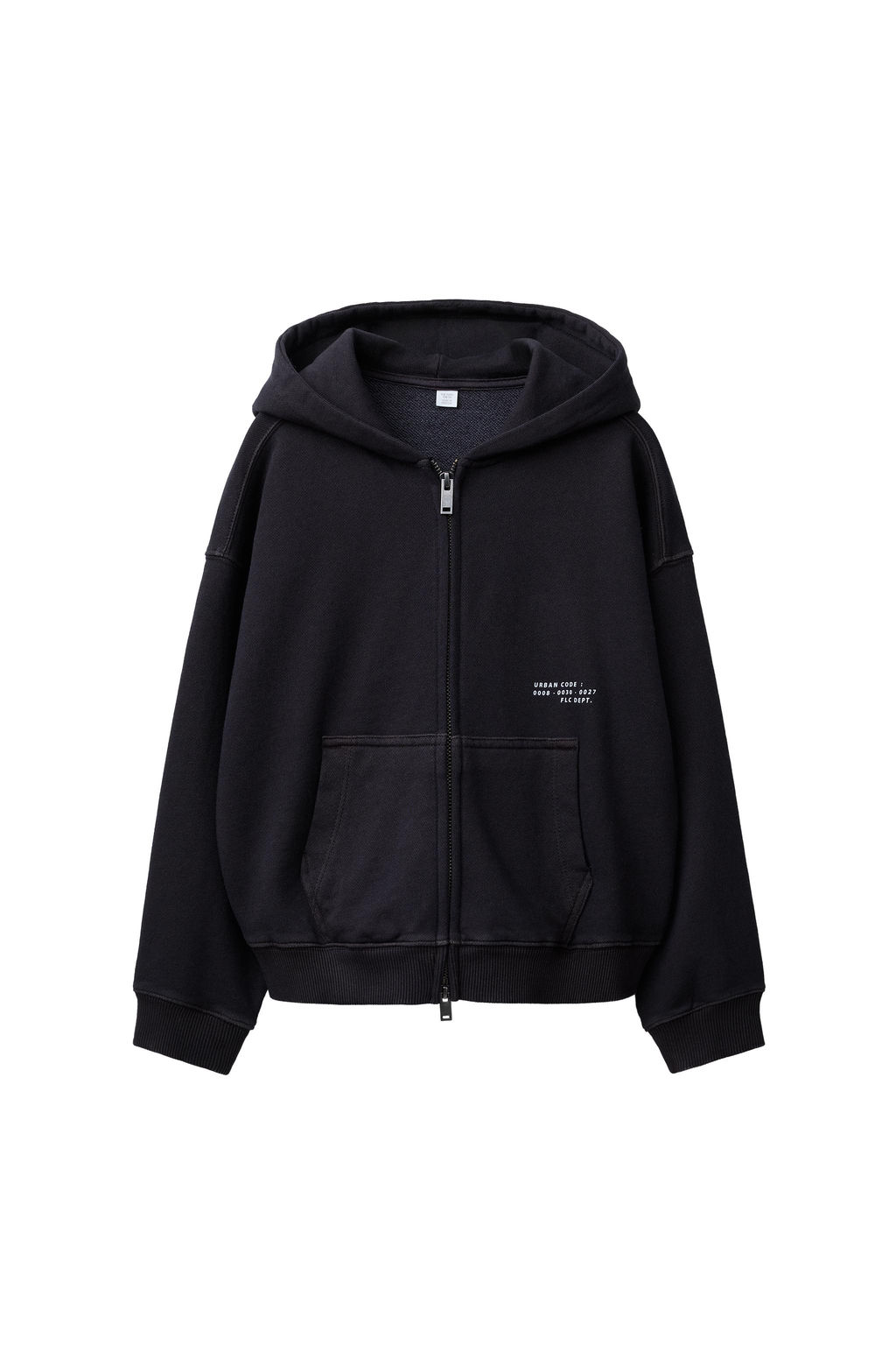 SUDADERA CREMALLERA GARMENT DYE / Gris medio - Zara фото 7
