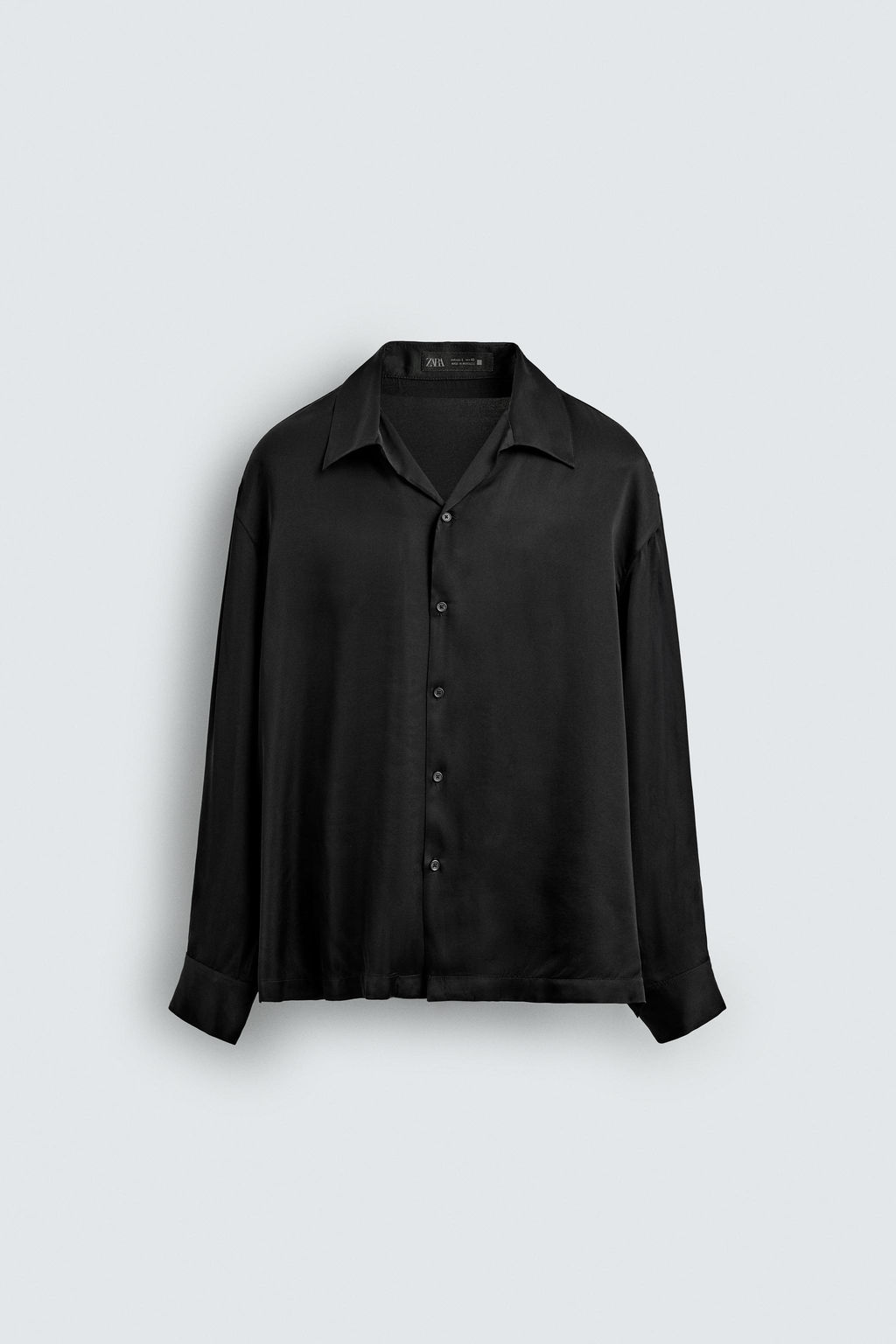 RELAXED FIT FLOWING SHIRT - Zara фото 7