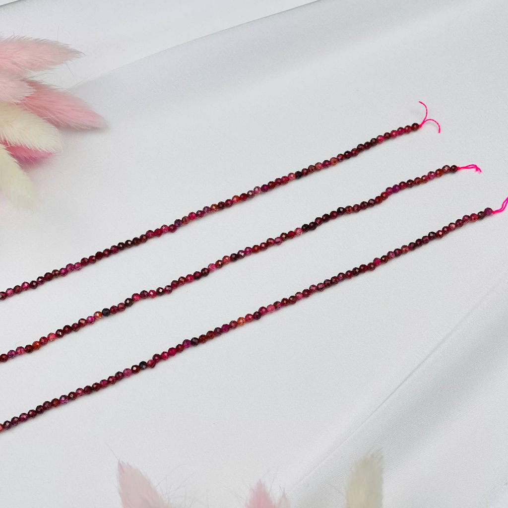 Бусины для украшений из Рубина 39 см