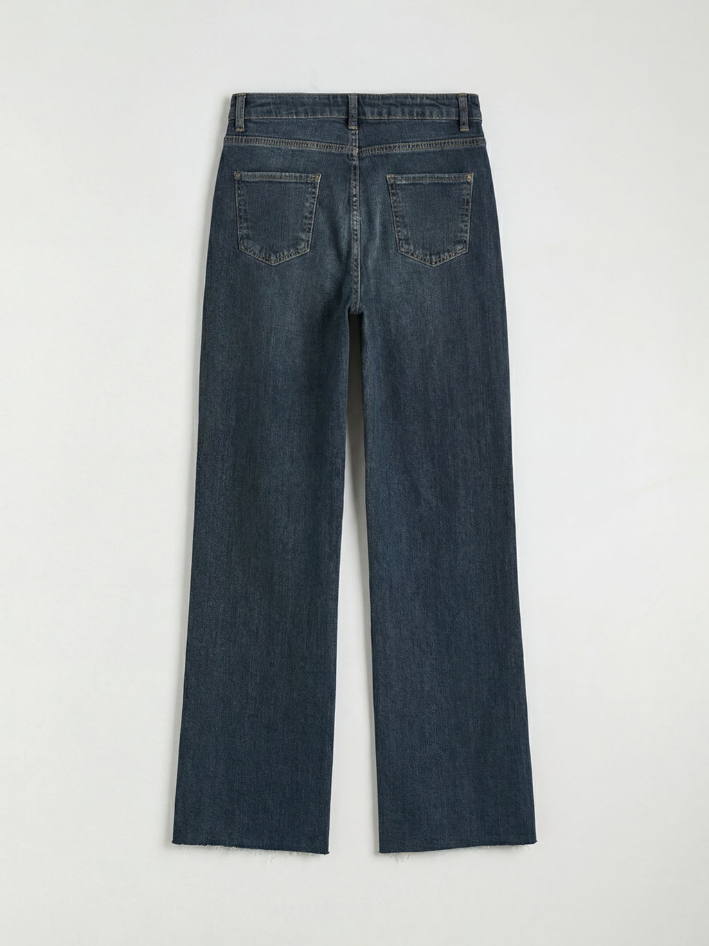 Wideleg Fit Kad?n Jean Pantolon