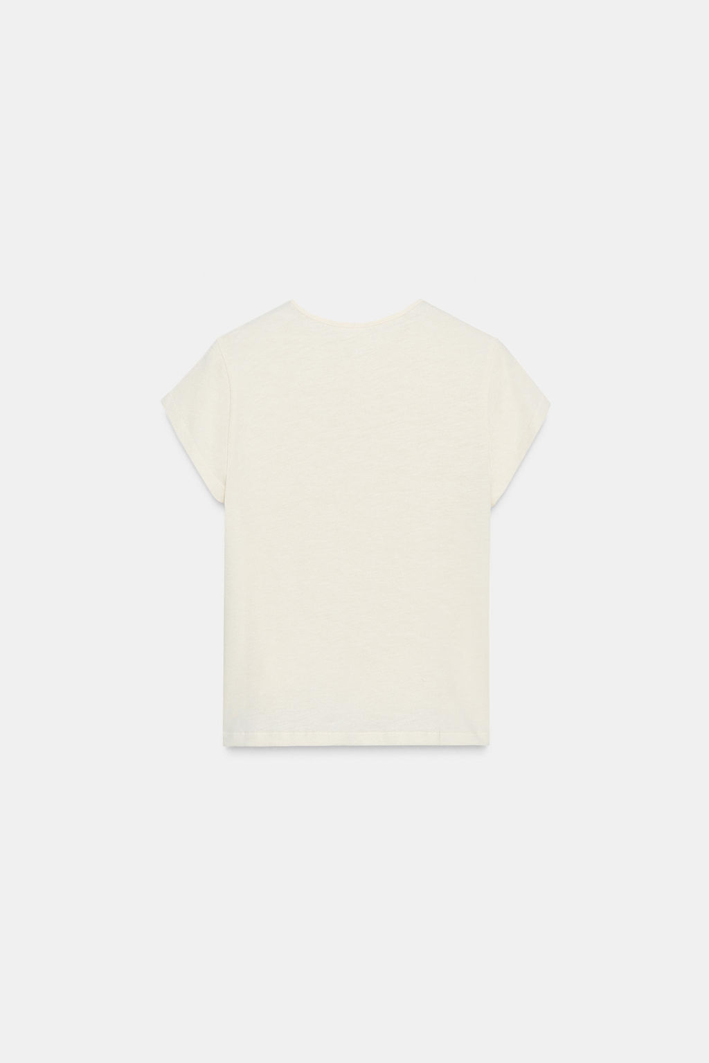 RUSTIC SHORT SLEEVE T-SHIRT - Zara фото 5