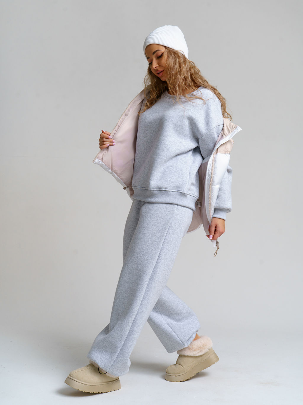 983 Костюм "Серый/меланж"