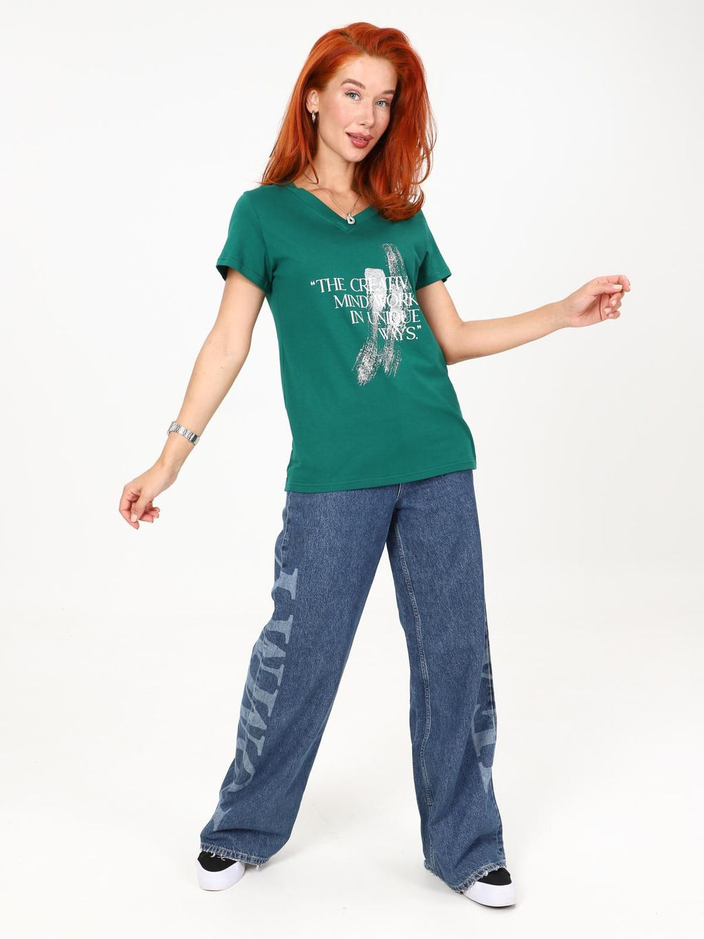 IV-CAPRIZ Сопряжение - футболка зеленый