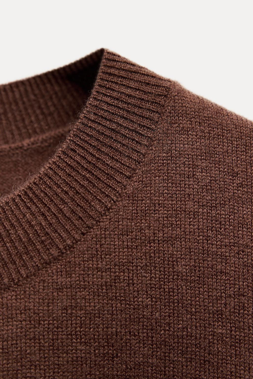 EXTRA SOFT 100% WOOL SWEATER - Zara фото 22