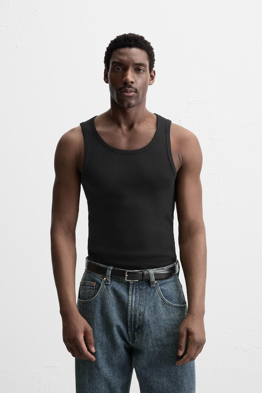 BASIC RIBBED TANK TOP - Zara фото 2