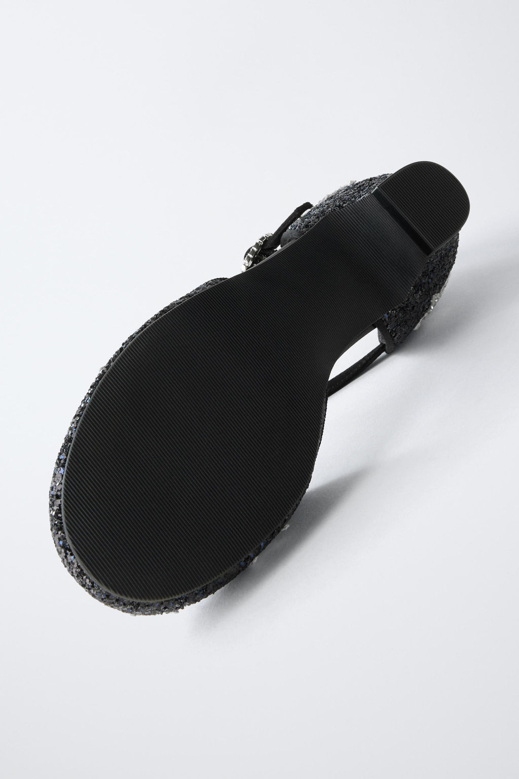 STAR HEEL SHOES WITH GLITTER - Zara фото 7