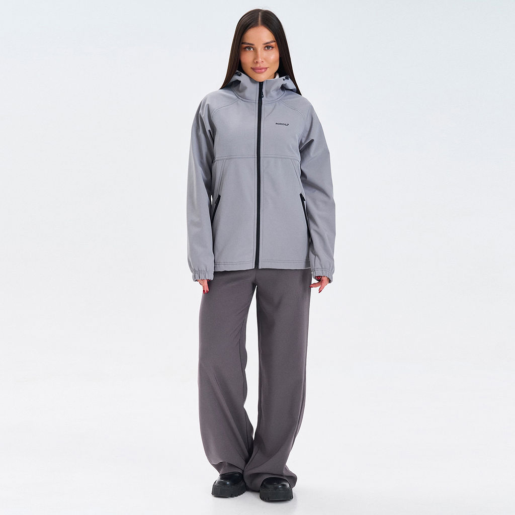 RODOS Ветровка softshell женская демисезон М-312 Бежевый фото 40