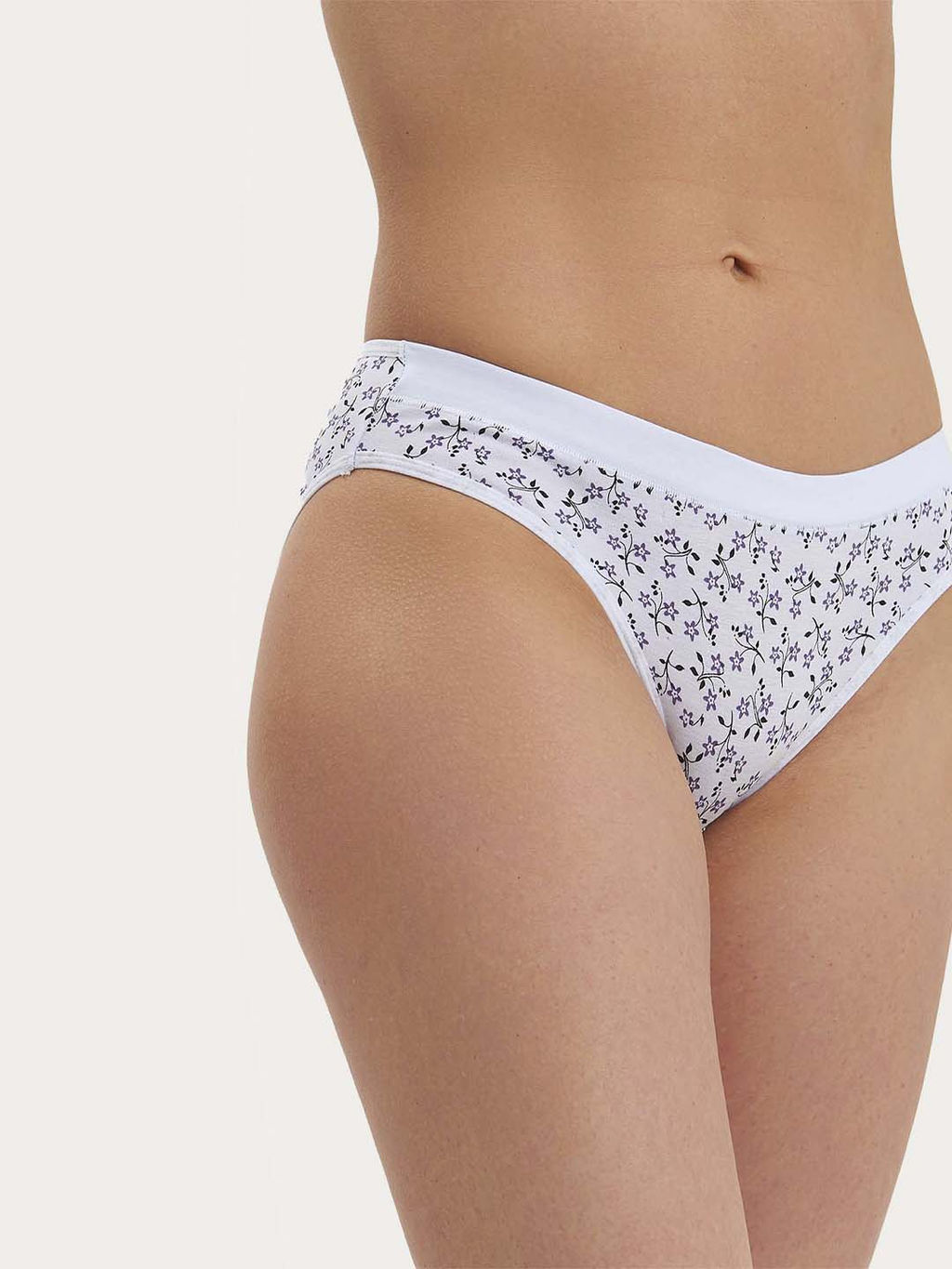 Трусы женские Cherry Girl 61531 хлопок, эластан разные цвета размеры S, M, L, XL  фото 3