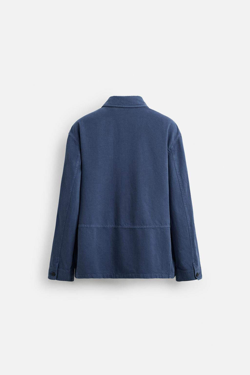 WASHED POCKET JACKET - Zara фото 8